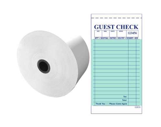 Register Rolls & Guest Checks