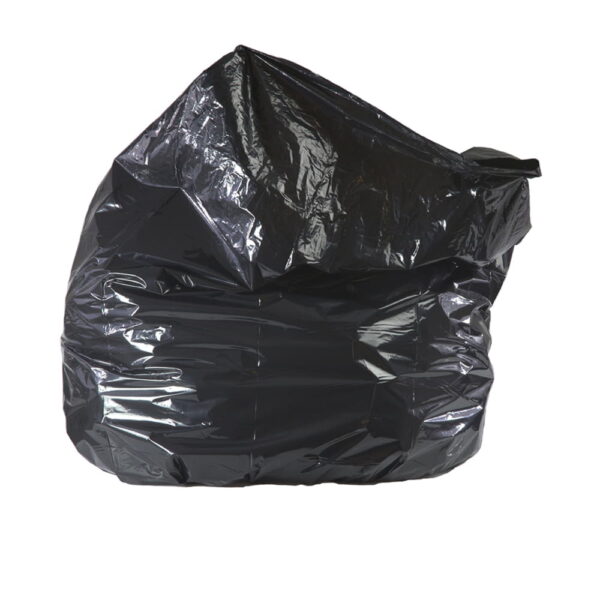 38in x 58in Black Garbage Bags - Direct Paper Supply